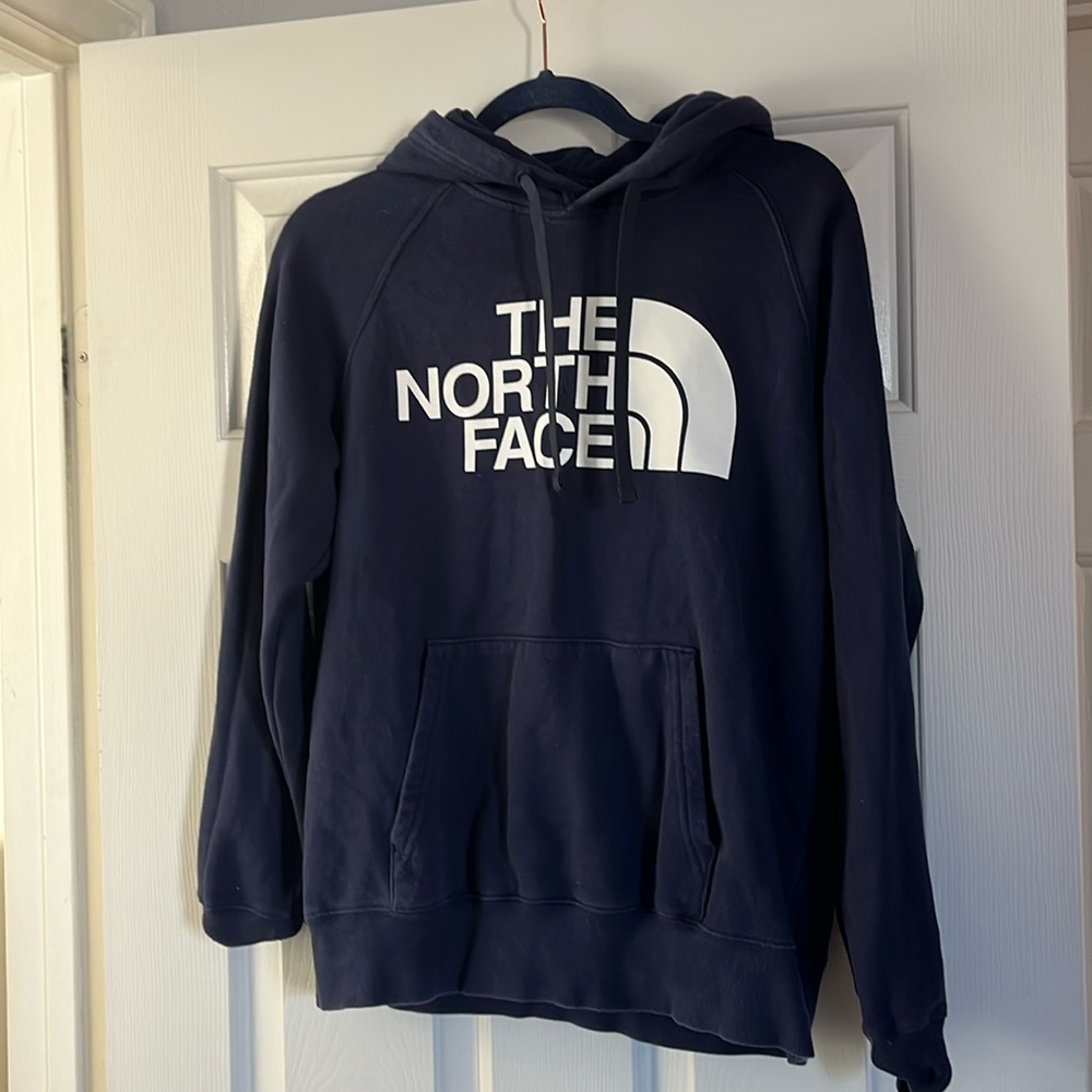 The North Face Blue Hoodie Sweatshirt Woman’s Size Small